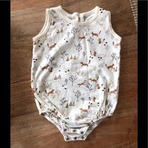 Rylee & Cru Fox Bubble Romper